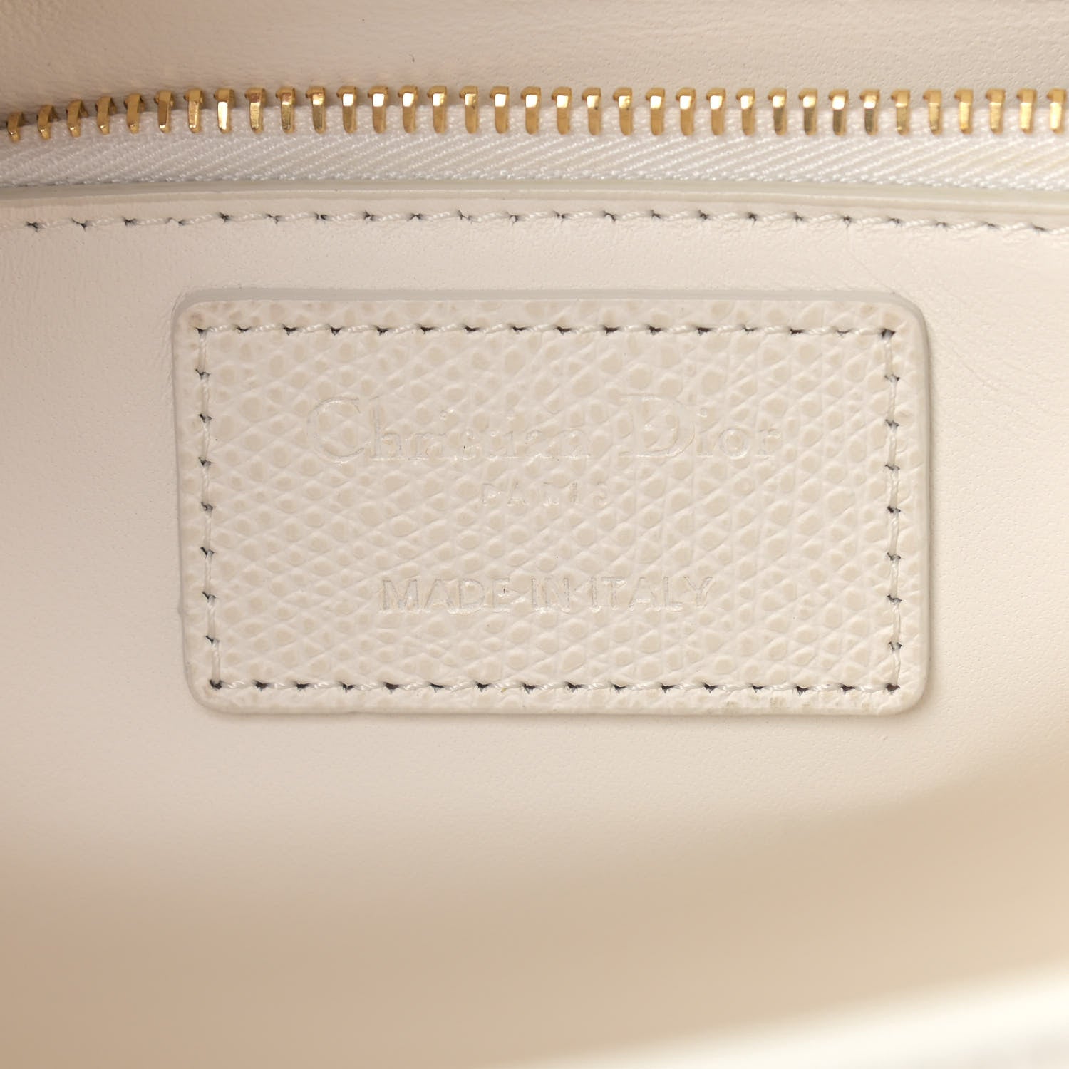 Christian Dior Ultra Matte Grained Calfskin 30 Montaigne Flap Bag White 5 of 11