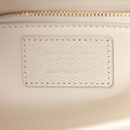 Christian Dior Ultra Matte Grained Calfskin 30 Montaigne Flap Bag White 5 of 11
