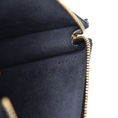 Louis Vuitton Epi Pochette Accessories 24 Black 8 of 9