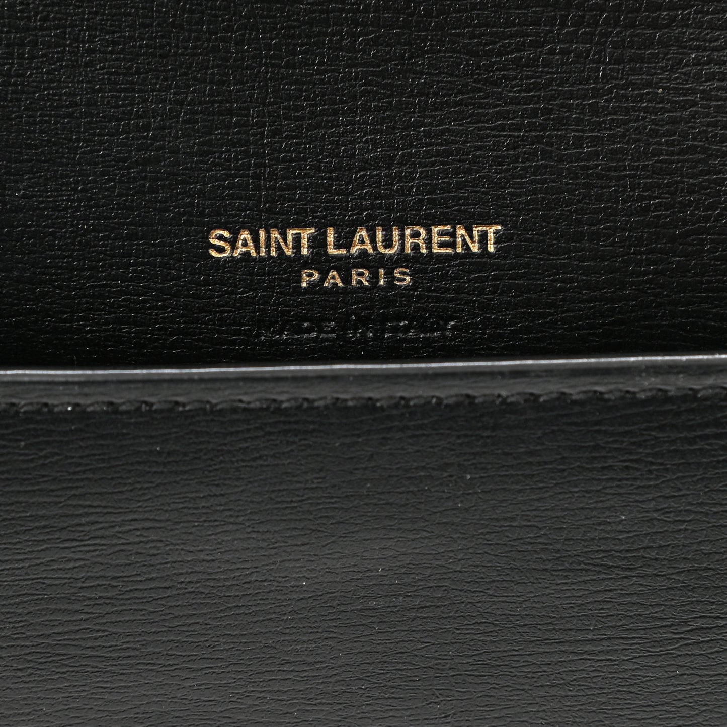 Smooth Calfskin Monogram Phone Holder Crossbody Black