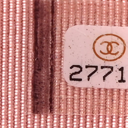 Chanel Iridescent Caviar Quilted Medium Zip Around Wallet Pink 8 of 9