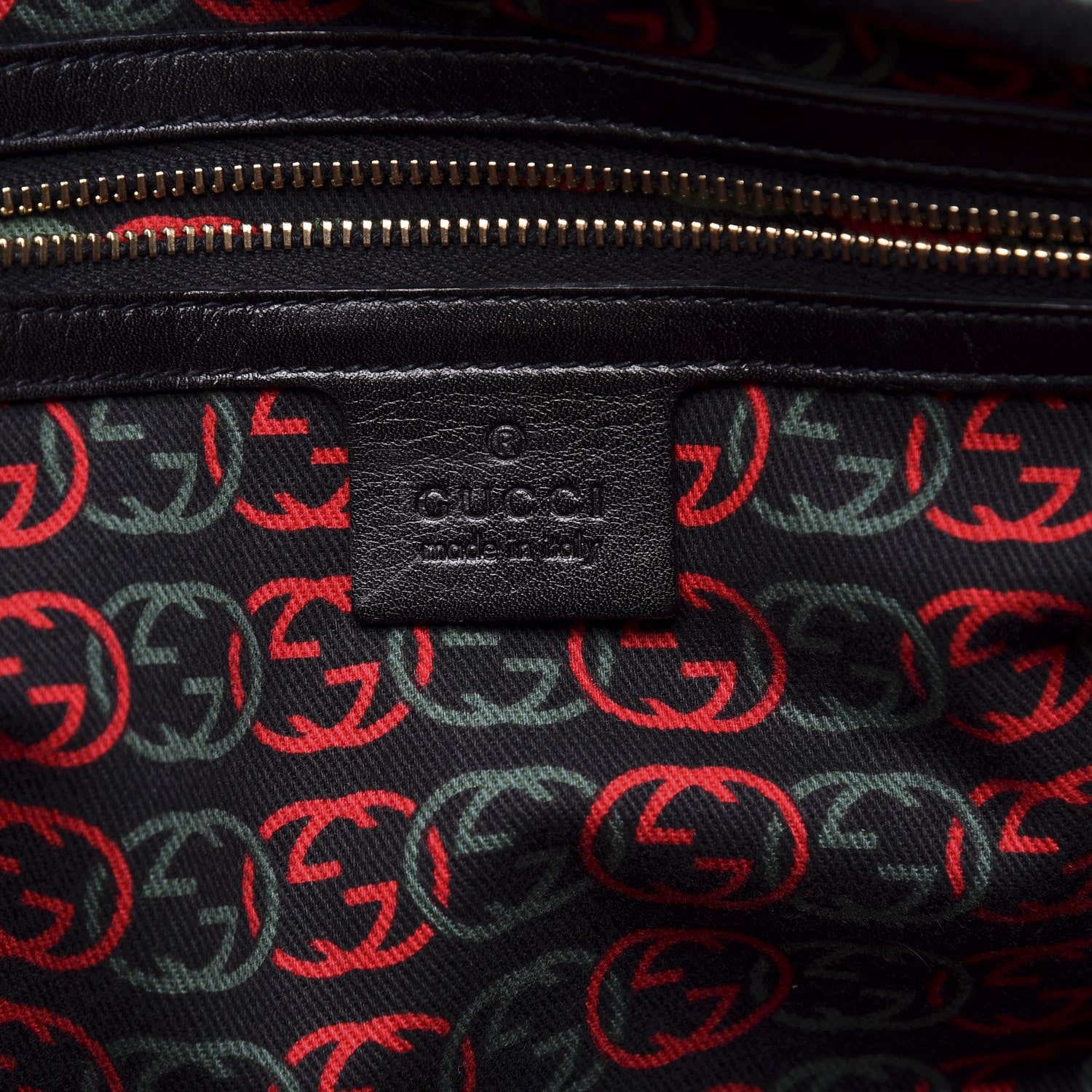 Gucci Calfskin Medium Britt Boston Black 5 of 10
