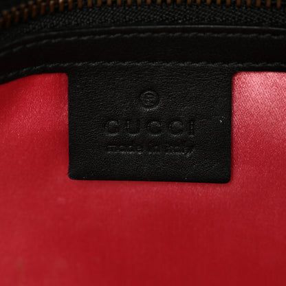 Gucci Velvet Matelasse Small GG Marmont Shoulder Bag Black 6 of 10