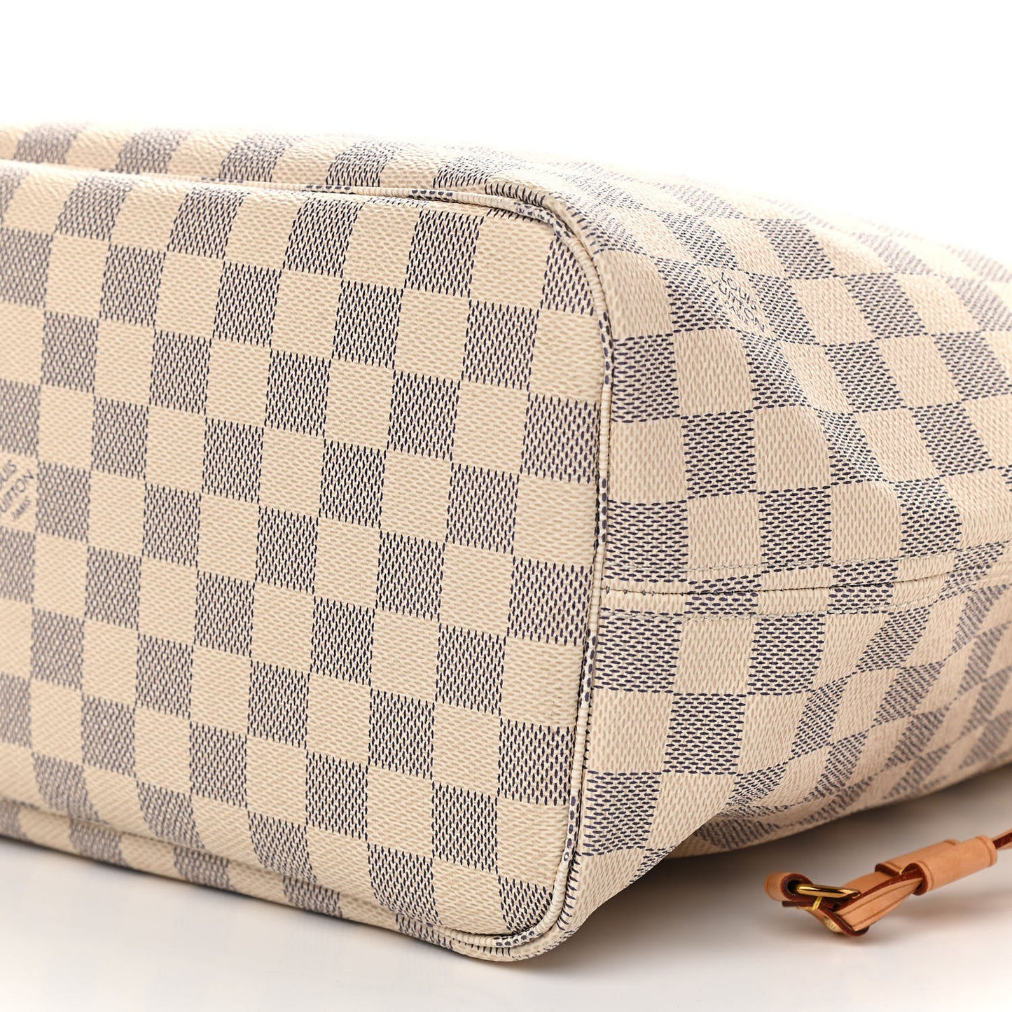 Damier Azur Neo Neverfull MM Rose Ballerine