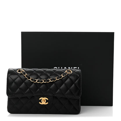 Chanel Caviar Quilted Small Double Flap Black 11 of 11