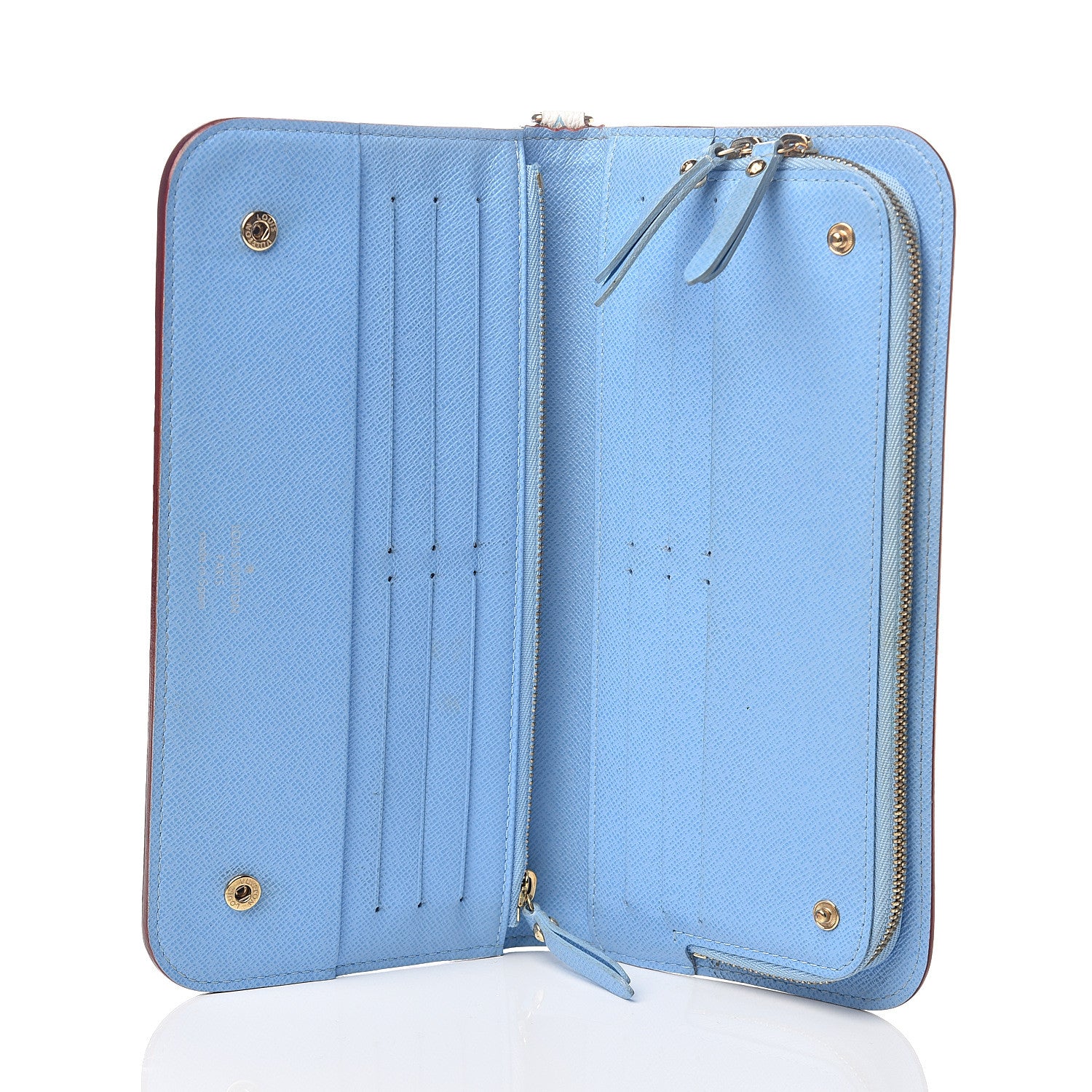 Louis Vuitton Monogram Multicolor Insolite Wallet White Raisin 4 of 5
