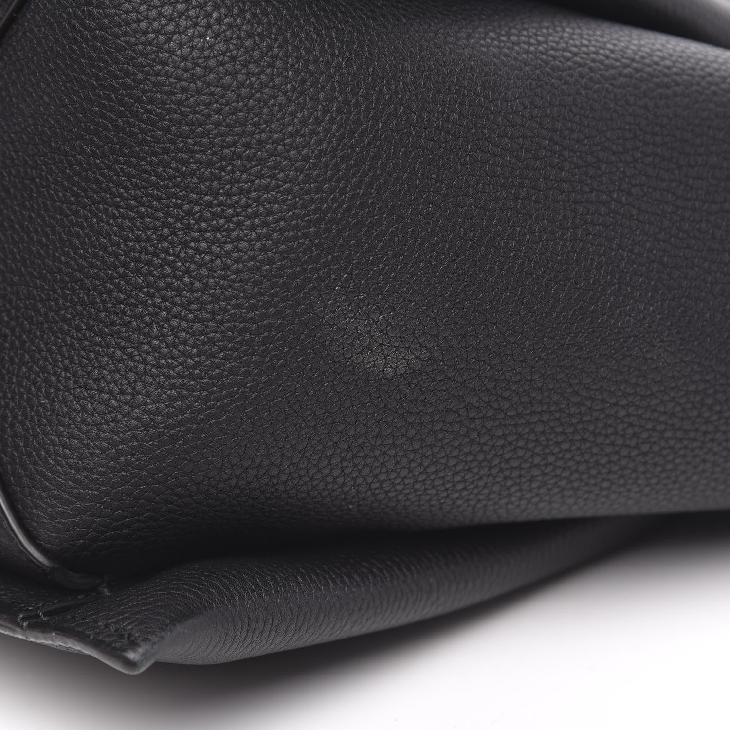 Celine Baby Grained Calfskin Small Tri-Fold Bag Black 9 of 12