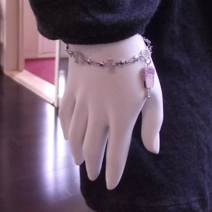 Christian Dior Pink Popsicle Charm Bracelet 2 of 4