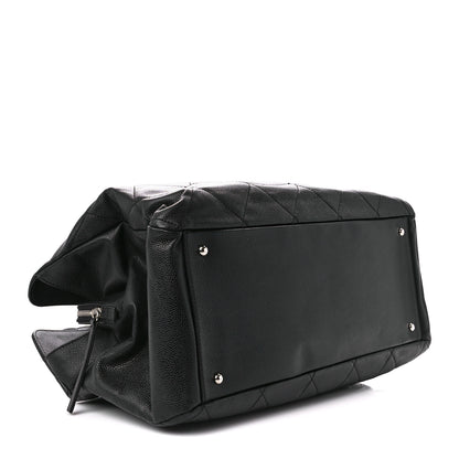 Chanel Soft Caviar Quilted CC Timeless Tote Black 4 of 13