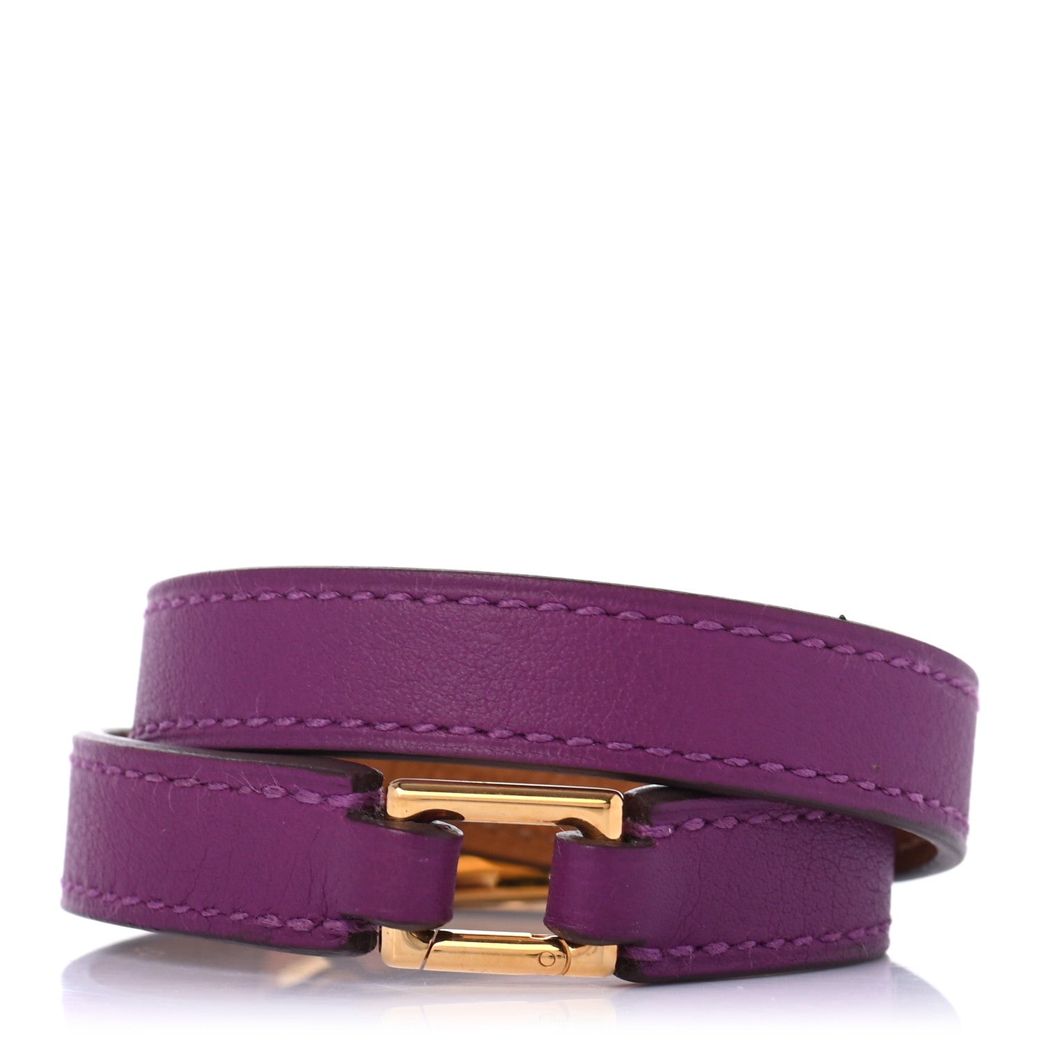 Hermes Swift Rivale Double Tour Bracelet XS Anemone 3 of 7