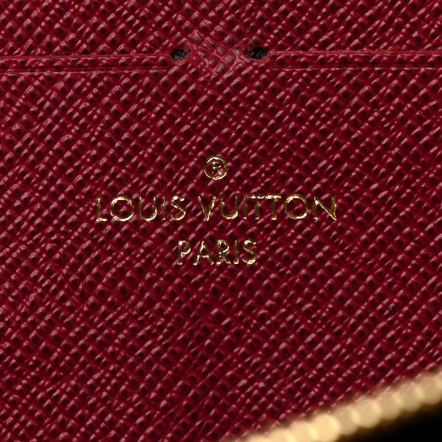 Louis Vuitton Monogram Clemence Wallet Fuchsia 6 of 6