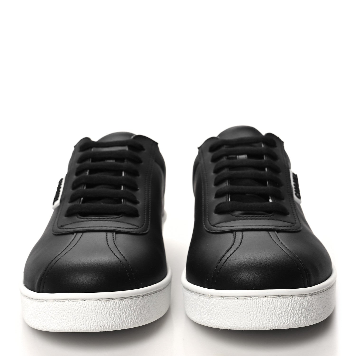 Chanel Calfskin CC Womens Sneakers 40 Black 2 of 8