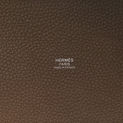 Hermes Taurillon Clemence Picotin Lock 18 PM Etoupe 5 of 8