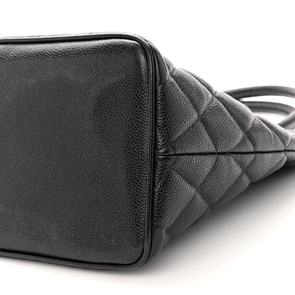 Chanel Caviar Quilted Medallion Tote Black 9 of 9