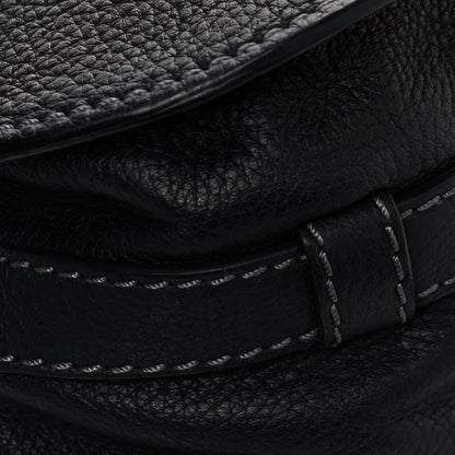 Chloe Calfskin Mini Marcie Round Crossbody Bag Black 9 of 11