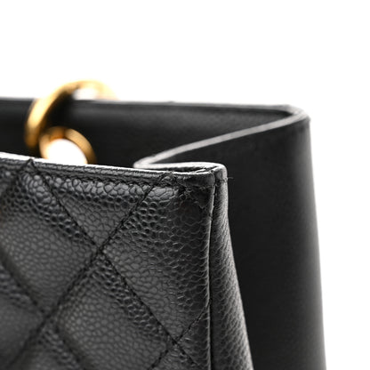 Chanel Caviar Quilted Grand Shopping Tote GST Black 10 of 11