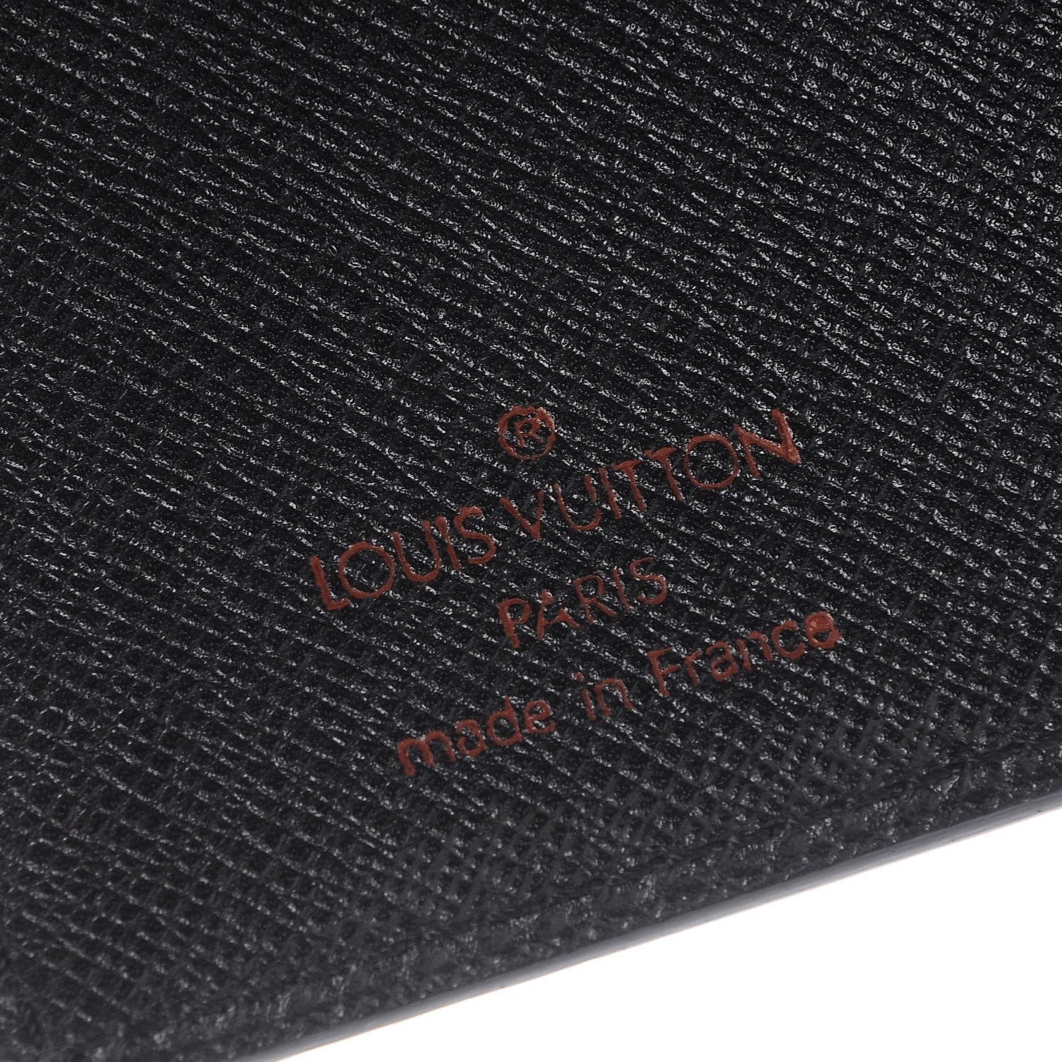 Louis Vuitton Epi Mini Agenda Cover Black 6 of 7