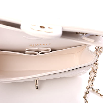 Chanel Caviar Quilted Small Double Flap White 4 of 4