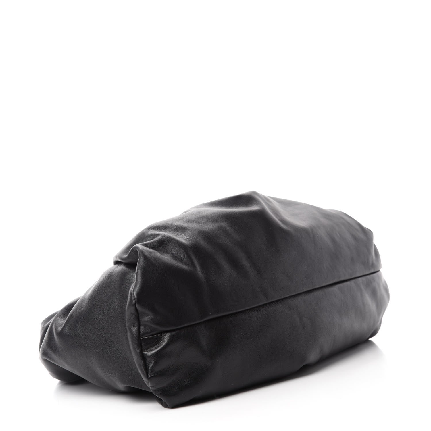 Bottega Veneta Smooth Butter Calfskin The Shoulder Pouch Black 4 of 10