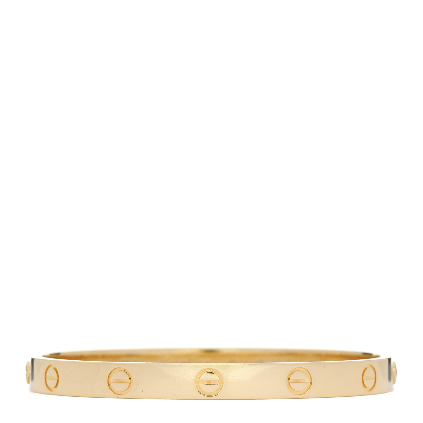 18K Yellow Gold LOVE Bracelet 17