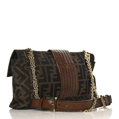Fendi Zucca Maxi Baguette Bag Tobacco 3 of 11