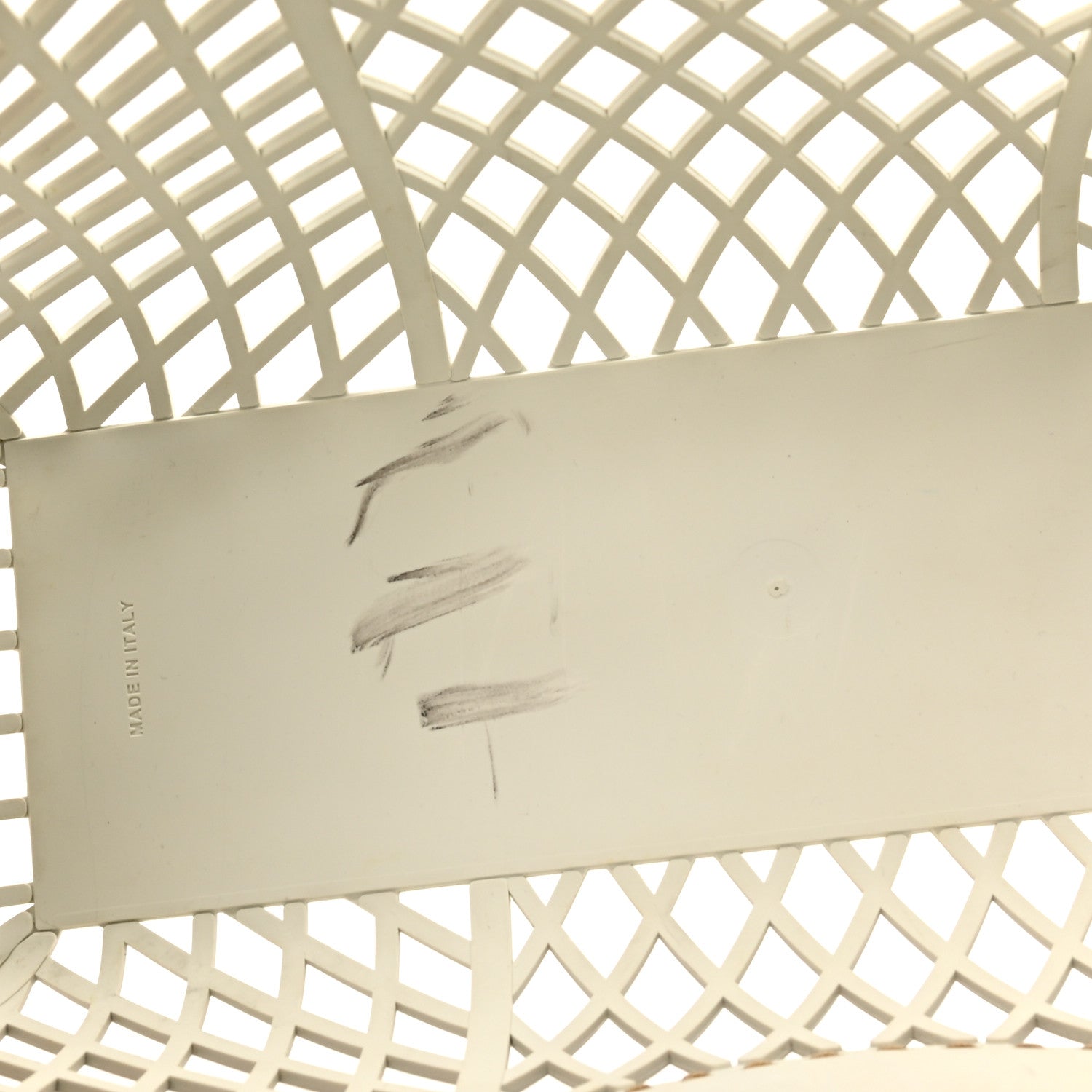 Fendi Recycled Plastic Vitello Liberty Matte Medium Fendi Basket White Ice 5 of 8