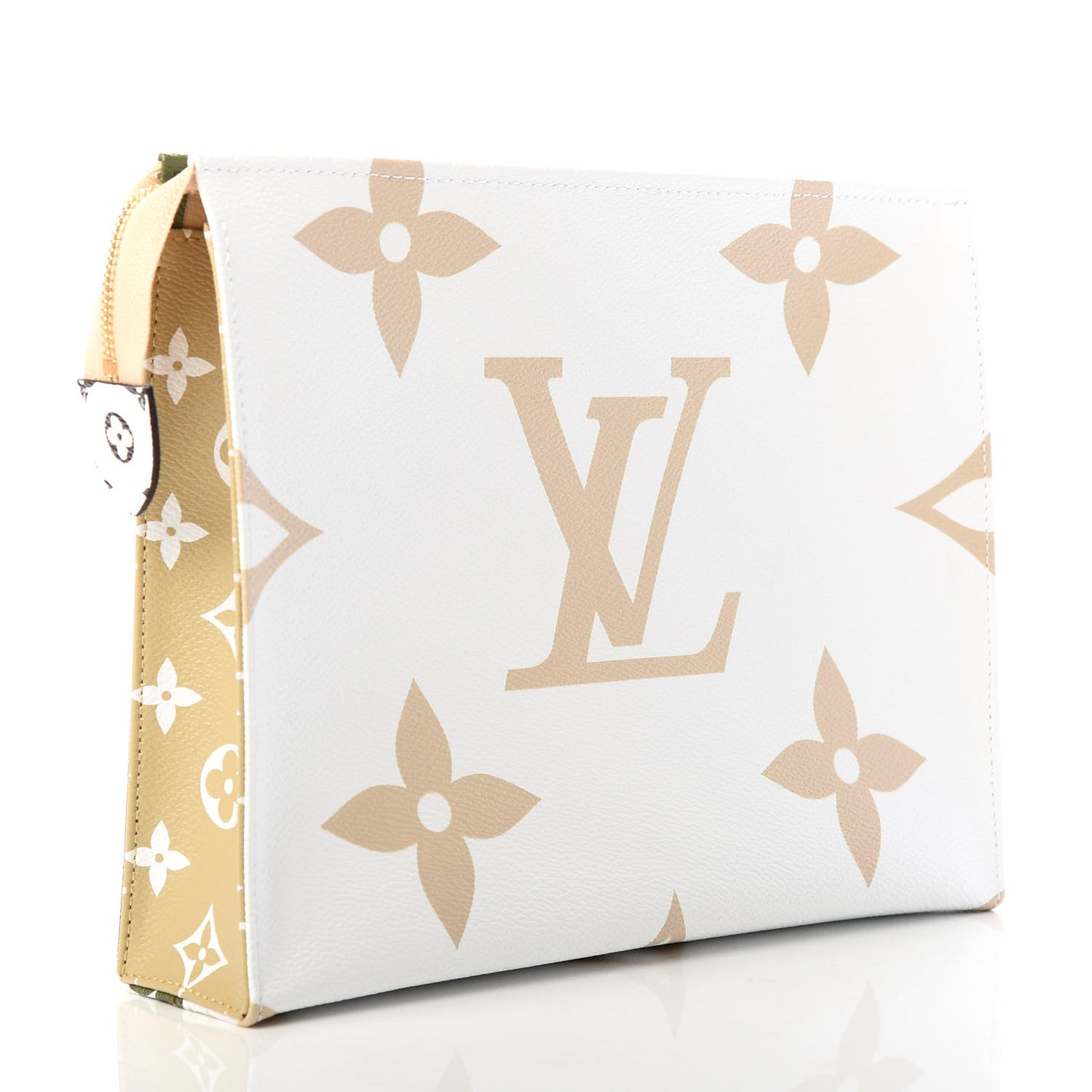 Monogram Giant Toiletry Pouch 26 Kaki
