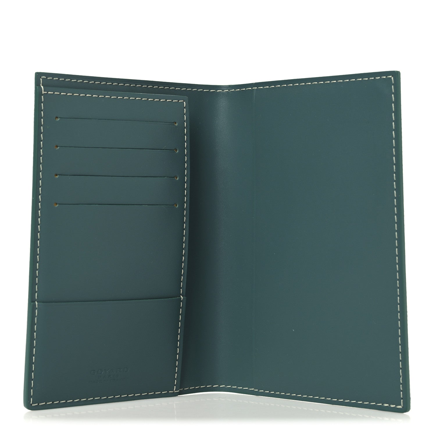 Goyard Goyardine Grenelle Passport Wallet Green 5 of 7