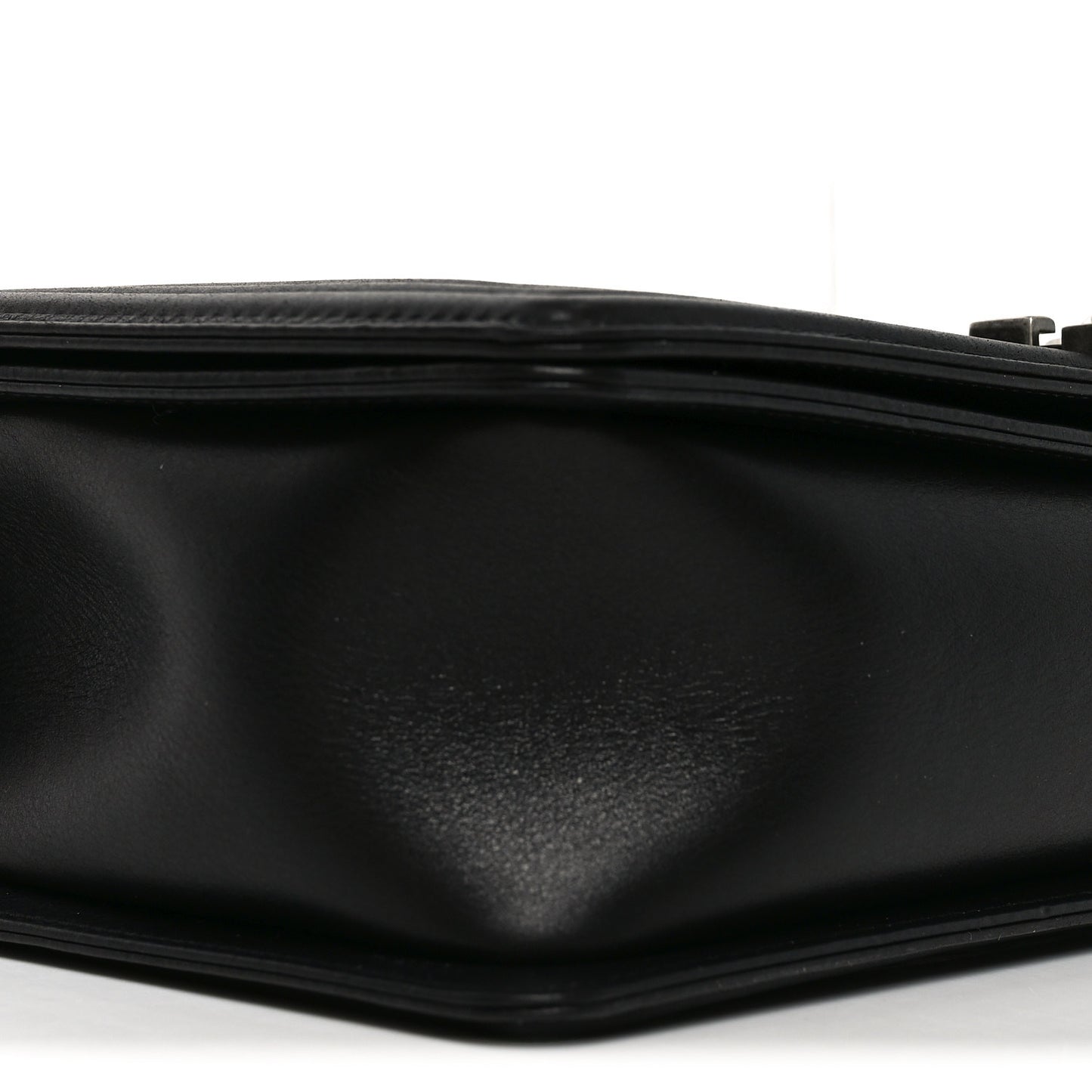 Calfskin Quilted New Medium Boy Flap Black