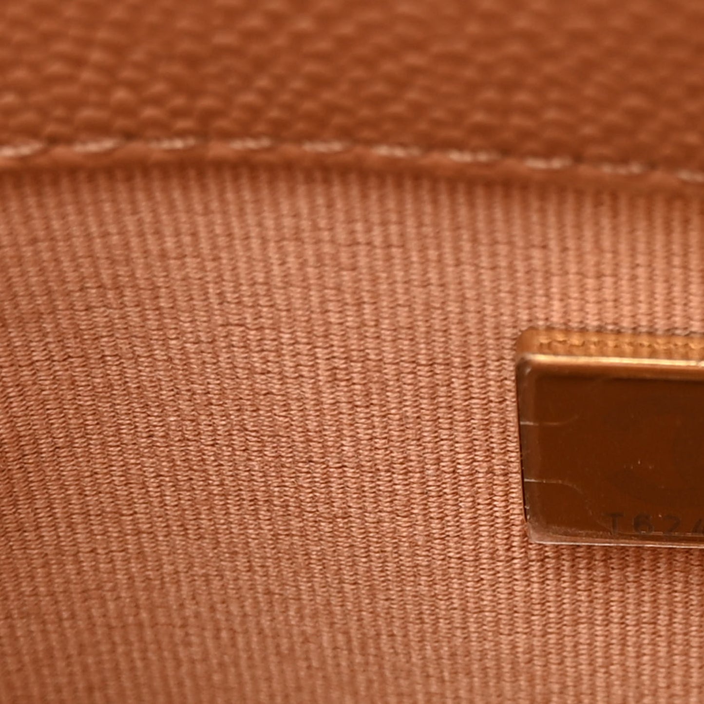 Caviar Quilted Small Boy Flap Brown