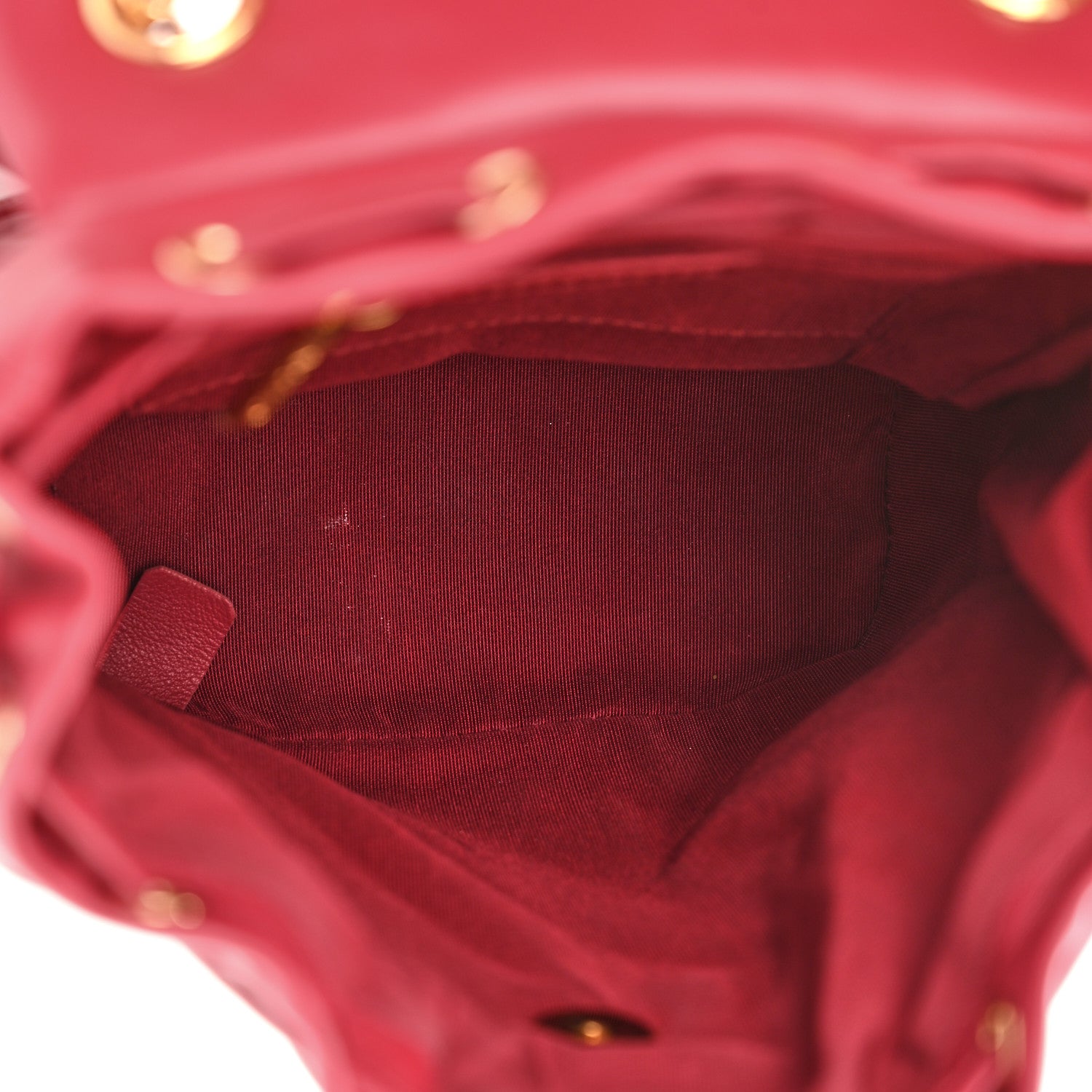 Chanel Calfskin Quilted Mini Urban Spirit Backpack Red 5 of 11
