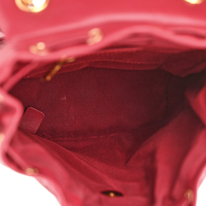 Chanel Calfskin Quilted Mini Urban Spirit Backpack Red 5 of 11