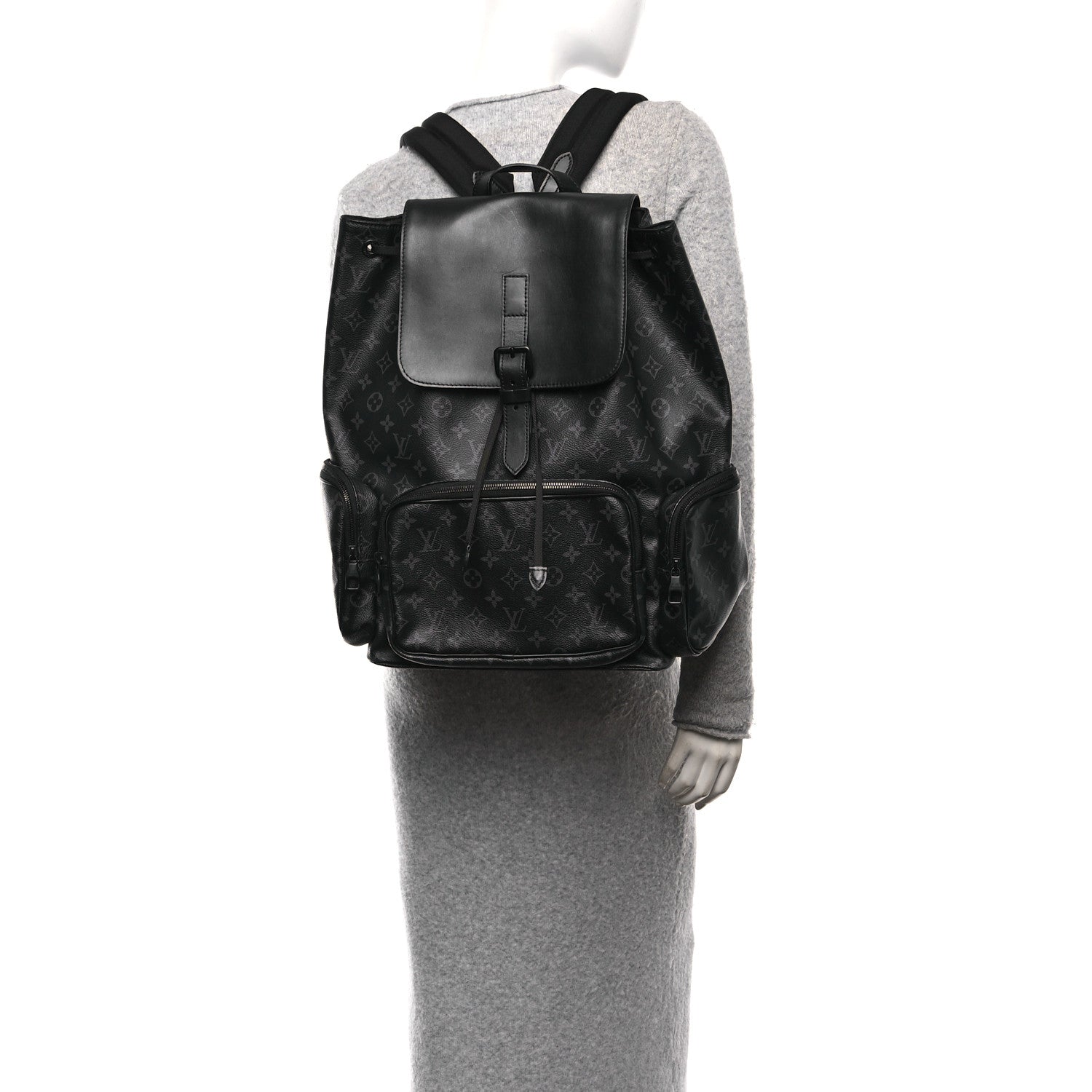 Louis Vuitton Monogram Eclipse Trio Backpack 2 of 11