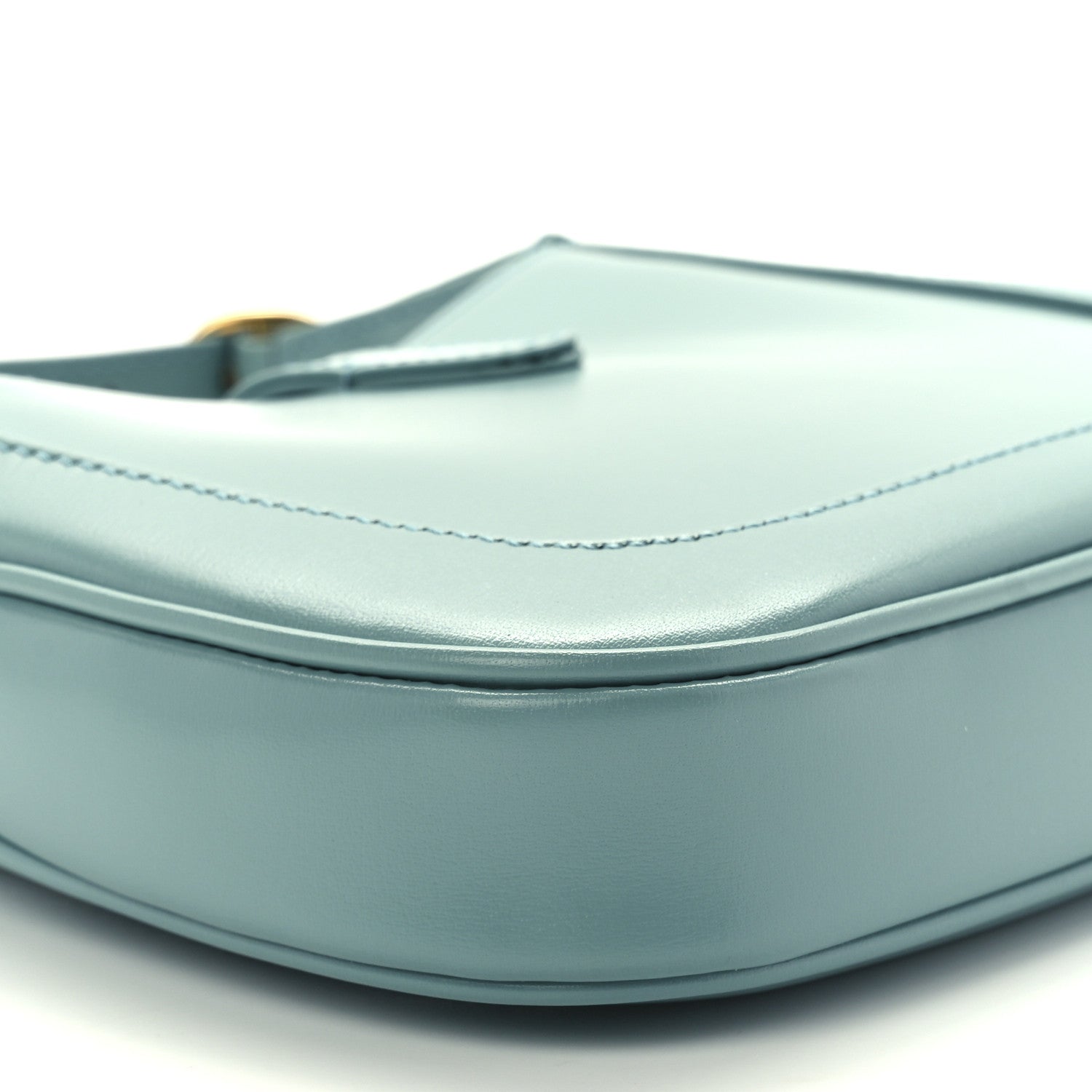 Gucci Boarded Dyana Lux Calfskin Mini Jackie 1961 Hobo Dusty Azure 10 of 11