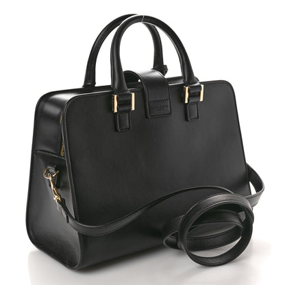 Saint Laurent SAINT LAURENT Calfskin Monogram Baby Cabas Black 3 of 9