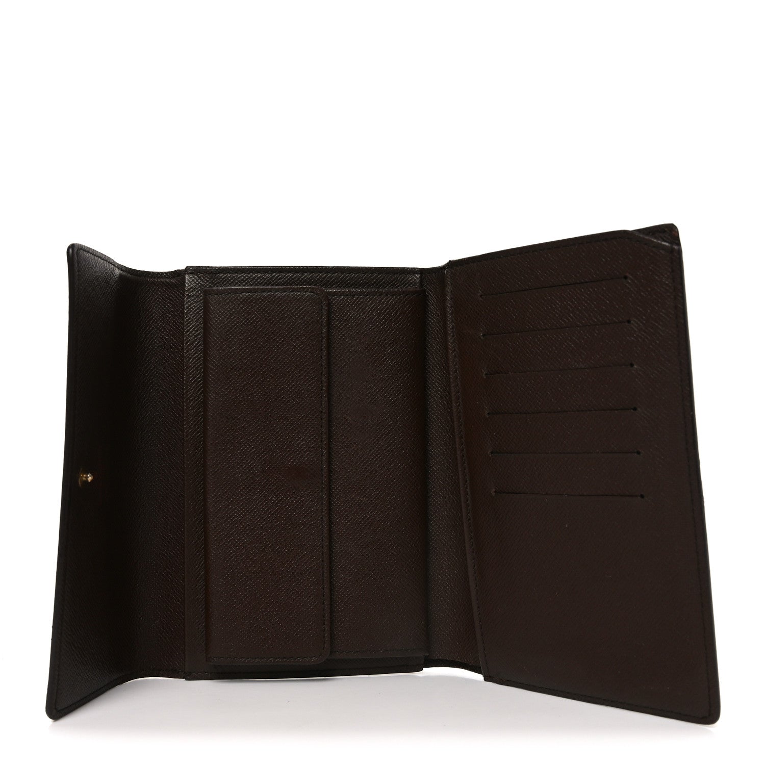 Louis Vuitton Damier Ebene Porte Tresor Etui Papier Wallet 5 of 6