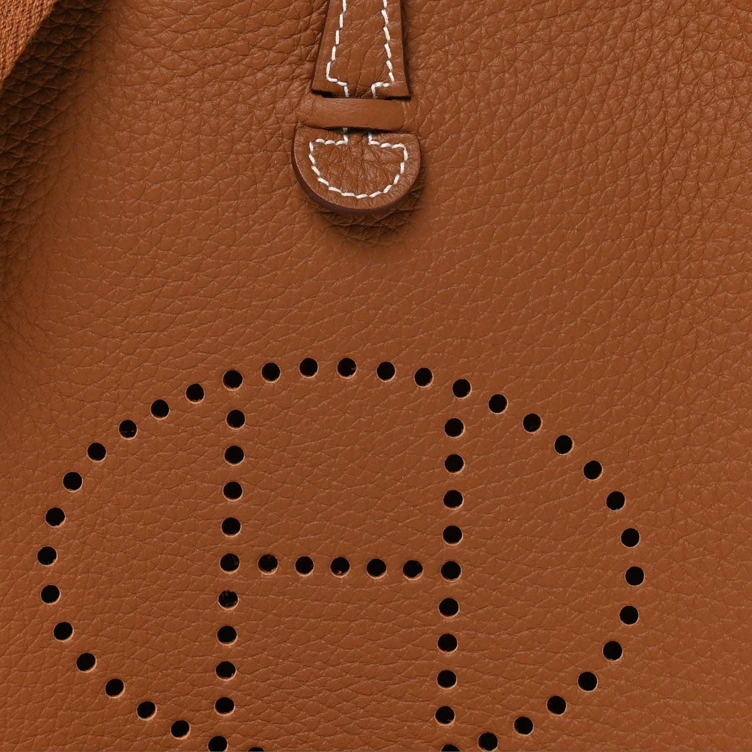 Hermes Taurillon Clemence Evelyne TPM Gold 8 of 11