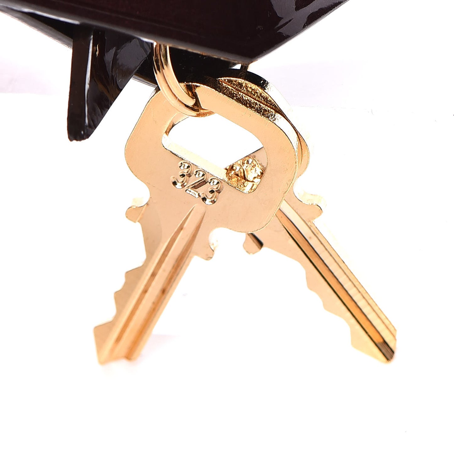 Vernis Clochette Key Bell Holder and Lock Set Amarante
