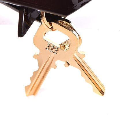Louis Vuitton Vernis Clochette Key Bell Holder and Lock Set Amarante 4 of 4