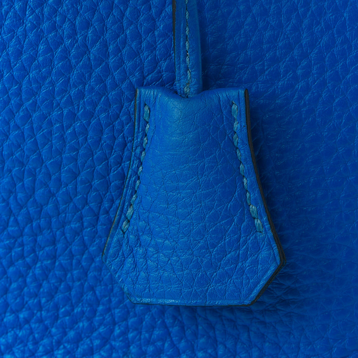 Hermes Taurillon Clemence Birkin 35 Bleu Hydra 24 of 32