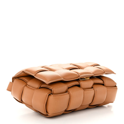 Bottega Veneta Nappa Maxi Intreccio Padded Cassette Crossbody Bag Caramel 4 of 9