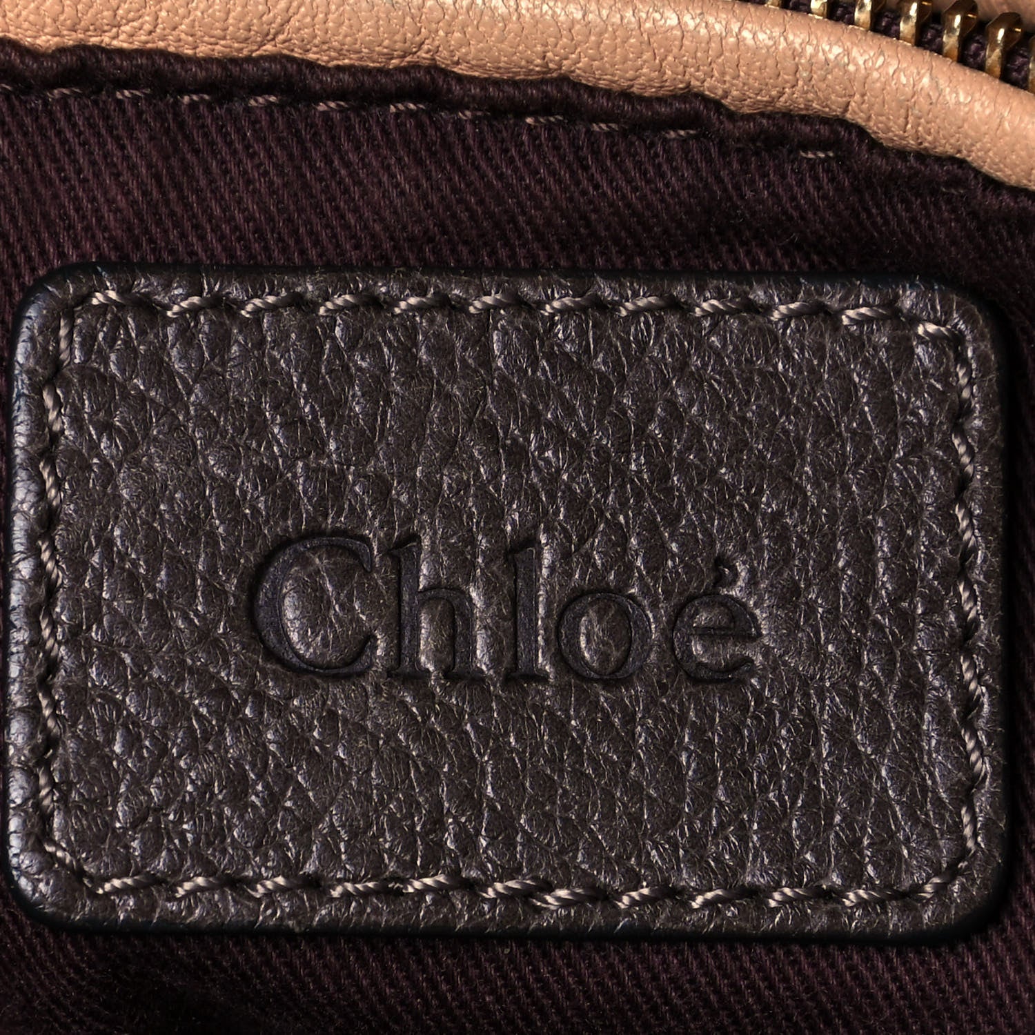 Chloe Calfskin Large Paraty Chocolate 5 of 20