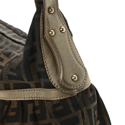 Fendi Zucca Chef Hobo Tobacco Gold 14 of 16