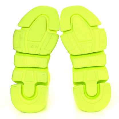 Balenciaga Technical 3D Recycled Knit Womens Speed 2.0 Sneakers 38 Monocolor Yellow Fluo 5 of 9