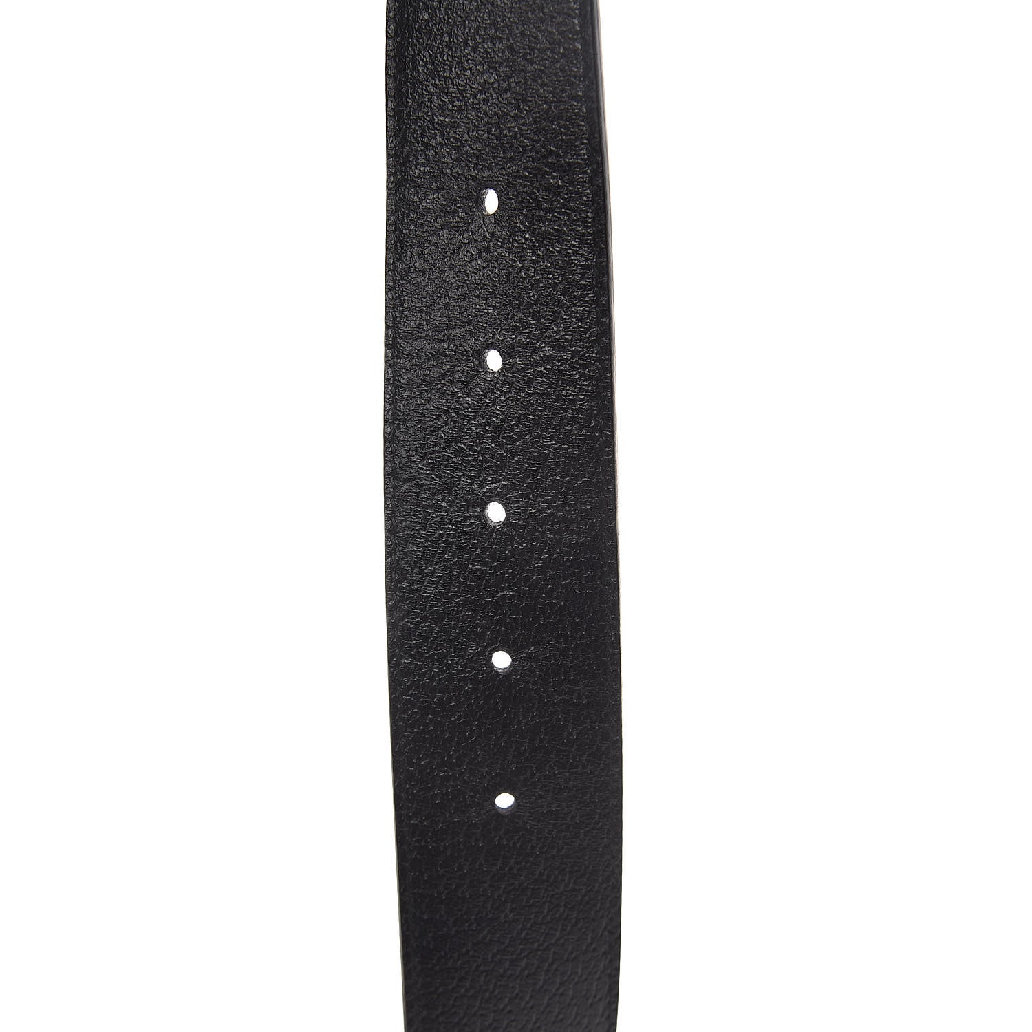 Gucci Textured Calfskin Double G 40mm Belt 115 46 Black 6 of 7