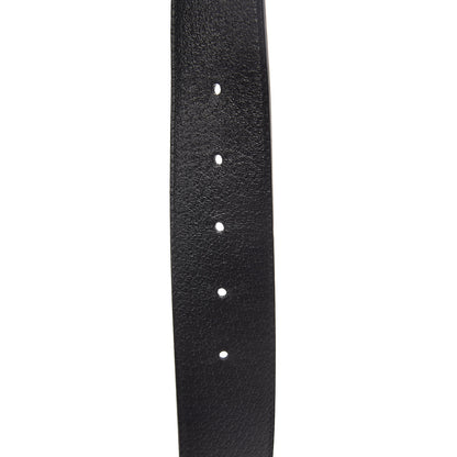 Gucci Textured Calfskin Double G 40mm Belt 115 46 Black 6 of 7