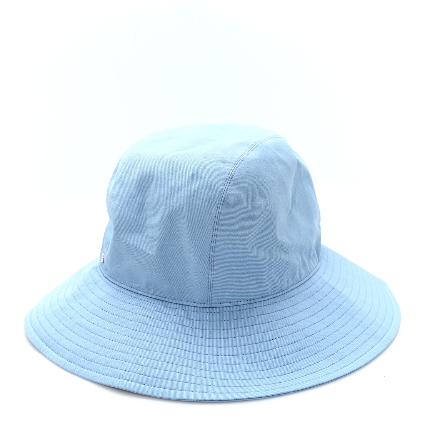 Terry Cotton Serge Hat 57 Bleu Paradis