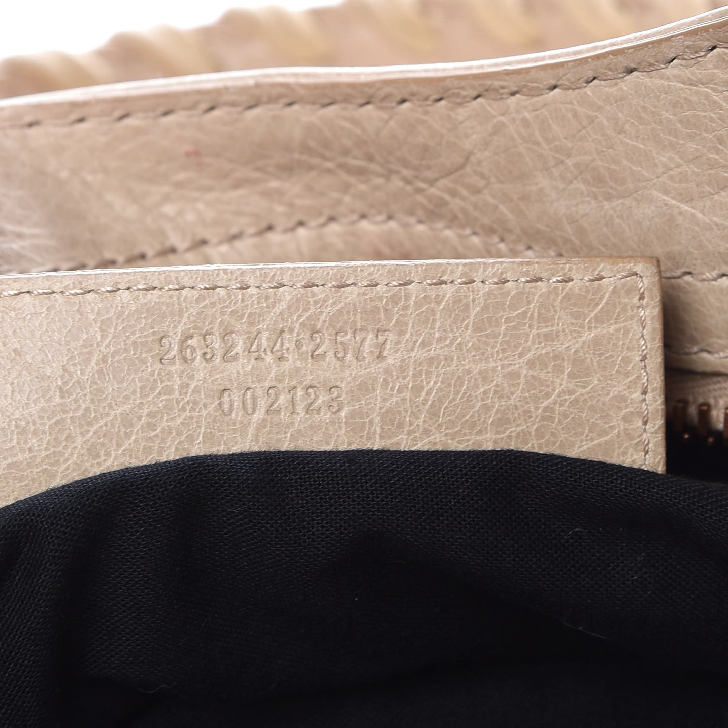 Agneau Giant 21 Rose Gold Hardware Velo Praline