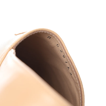 Chanel Lambskin CC Espadrilles 39 Beige Black 9 of 10