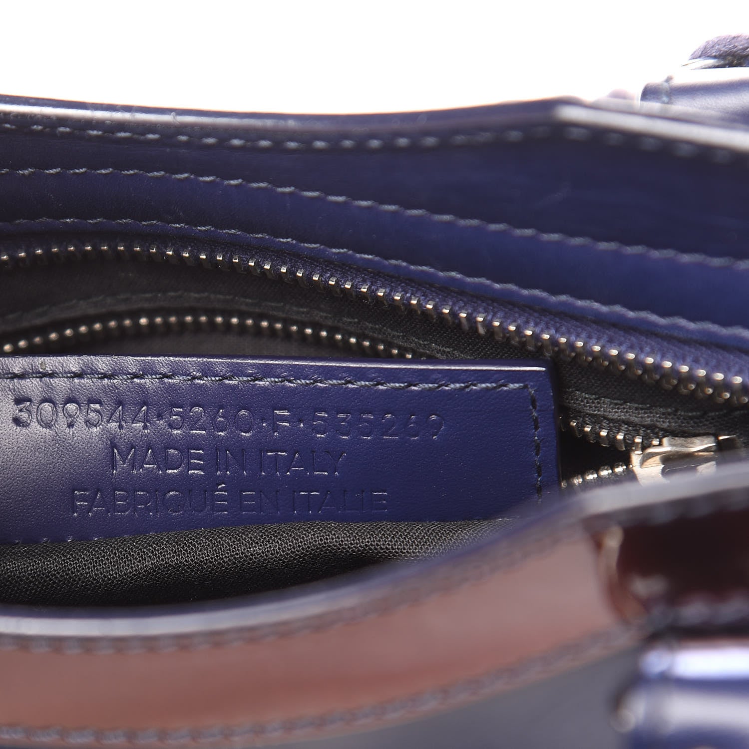 Balenciaga Smooth Calfskin Metallic Patent Giant 12 Silver Hardware Mini City Ultraviolet 9 of 19